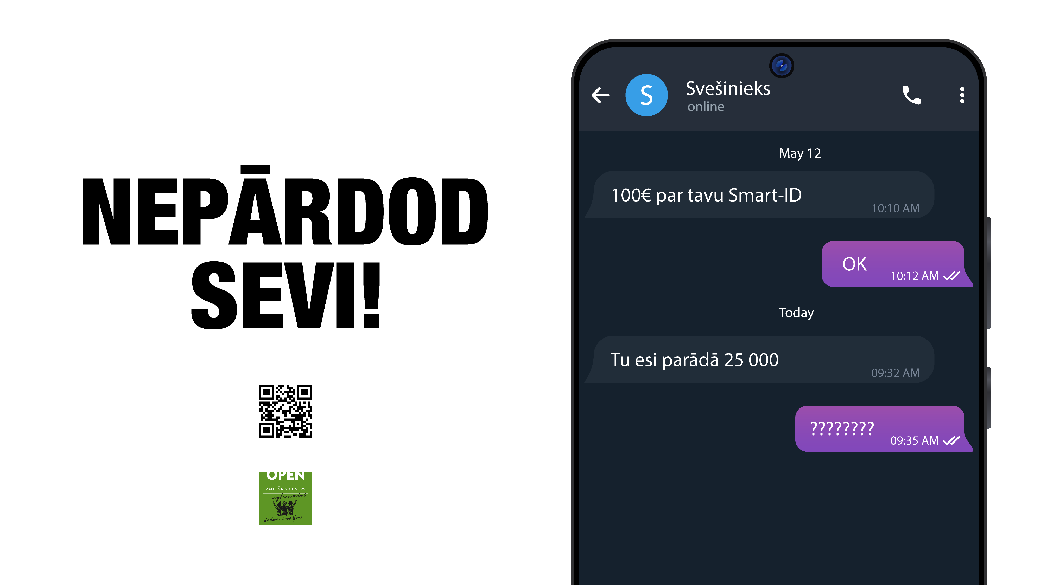 Nepārdod sevi!
