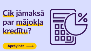 Cik jāmaksā par mājokļa kredītu?